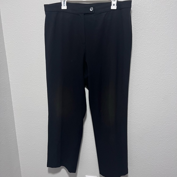 Coldwater Creek Black Dress Slacks Size 14 - Picture 1 of 3